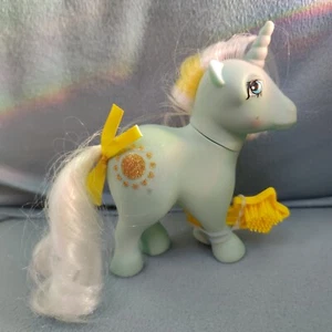 My Little Pony Raggio di Sole con Spazzola - 35° Anniversario 2018 Unicorno Verde Hasbro - Foto 1 di 10
