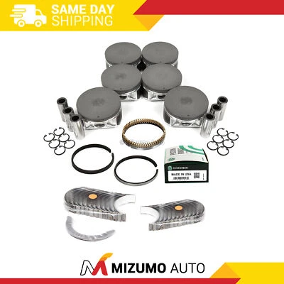 Rodamientos de varilla principal de pistones aptos 01-03 Infiniti QX4 Nissan Pathfinder 3.5 VQ35DE Foto 1 de 4