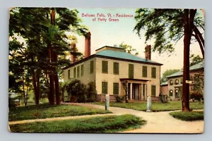 BELLOWS FALLS VERMONT RESIDENZA DI HETTY GREEN (D-43-2) - Foto 1 di 2