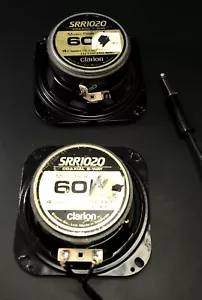 VINTAGE CLARION SRR1020 COAXIAL 2 WAY 60w Untested Vh10 - Bild 1 von 5