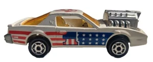 Majorette No. 248 Pontiac White w/ Hill Diecast 1/62 France Excellent Condition - Picture 1 of 6