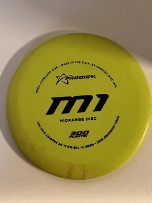 Prodigy Disc Golf 300 M1 Midrange 5/4/0/3 175g yellow - Image 1 of 4