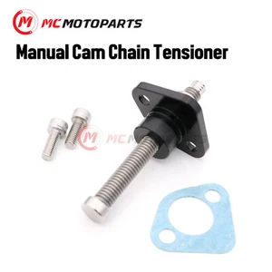 Black CNC Manual Timing Chain Tensioner For Daytona 675 11 12 13 14 15 16 17 - Picture 1 of 3