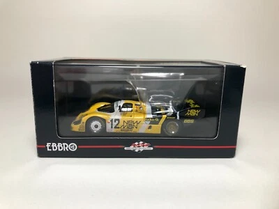 1/43 EBBRO NEWMAN JOEST PORSCHE 956 1983 WEC JAPAN GIALLO - Immagine 1 di 4