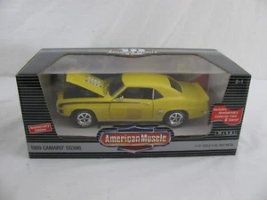 Ertl American Muscle 10 Years 1/18 Yellow 1969 Chevy Camaro SS 396 w/ Coin 32921 - Picture 1 of 13