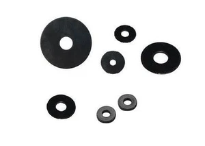 Nylon Black Washer,  3/4" Screw, 1.057" OD x .812" ID x .125 Thick, 100 Pcs - Picture 1 of 1