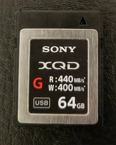 Sony QD-G64E XQD card G series Memory Card 64GB - Picture 1 of 3