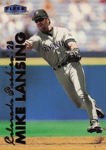 1999 Fleer Tradition #123 Mike Lansing Millennium - Picture 1 of 2