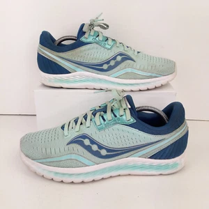 Saucony Mujer Entrenadores Reino Unido 7.5 Azul Blanco Kinvara 11 Gimnasio Entrenamiento Correr Zapatos - Imagen 1 de 16