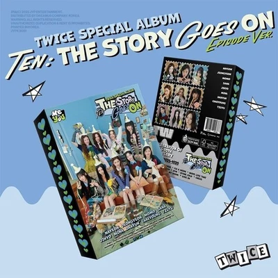 TWICE TEN:THE STORY GOES ON Special Album EPISODE Ver/CD+POSTER+Book+21 Card+POB
