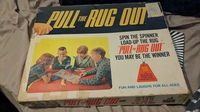 1968 VTG Pull the Rug Out Game 1968 Schaper RARE COMPLETE great family fun game - Image 1 of 4