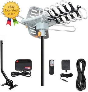 Antena TV Digital Exterior Amplificación Alta Definición Antena TV - Imagen 1 de 7