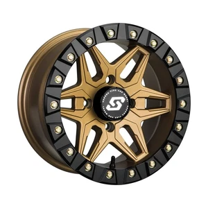 Sedona Bronze Front/Rear Split 6 Beadlock 14x10 Wheel - A72BZ-41056-55S - Picture 1 of 1