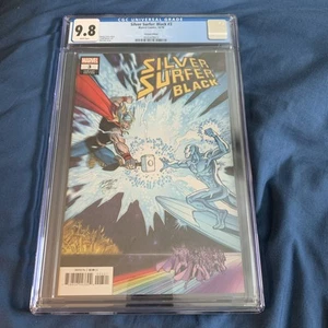 Silver Surfer Black #3 Ron Lim variante CGC 9.8 ottima copertina Thor 2019 fantastica!!!! - Foto 1 di 13