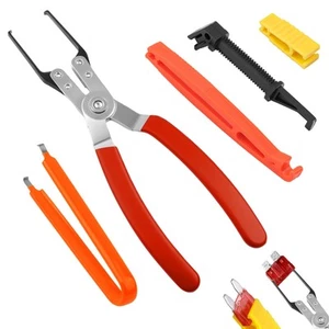 5PCS Fuse Puller Pliers, Automotive Fuse Removal Tool, Mentl Relay Puller Pli... - Picture 1 of 6
