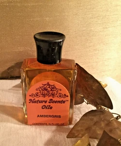 1973 Rare Olfactory Corp Ambergris Oil Essential Oil Vintage / unbenutzt 1/2 oz - Bild 1 von 3