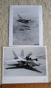 Vintage US Air Force Navy 8x10 Press Photos F-16 Falcon F/A-18 Hornet - Picture 1 of 3