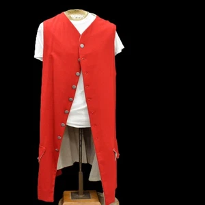 Revolutionskrieg ​Rote ärmellose Wollweste - Bild 1 von 3