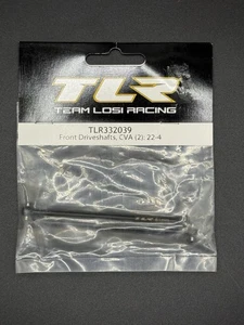 Team Losi Racing TLR332039 Front Driveshafts, CVA (2): 22-4 - Picture 1 of 2