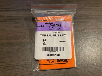 Tech Lighting Twin Rail MR16 Pivot Chrome 700TWPIVC - Image 1 of 2
