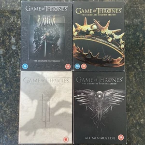 Game of Thrones Season 1-4 (DVD) Box Sets - Picture 1 of 2