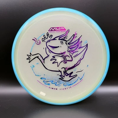Axiom Hex | Simon Lizotte "Lizottl" Glow Tour Series GYRO Midrange Disc Golf MVP - Image 1 of 2