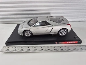 ***** MINT Silver Cadillac Cien V-12 Concept Car 1/18 Hot Wheels On Stand  - Picture 1 of 17