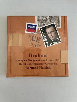 Brahms Complete Symphonies and Concertos - Haitink 7 CD Box Set Decca (VG) - Image 1 of 4