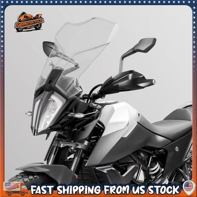 WOLFLINE Moto Windshield Deflector Extend Spoiler For KTM 390 ADV R SW 2019-2023 - Image 1 of 4