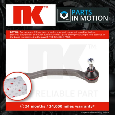 Extremo de varilla de amarre/pista para Renault Megane MK4 1.0 exterior derecho 2020 en junta NK nuevo Foto 1 de 4