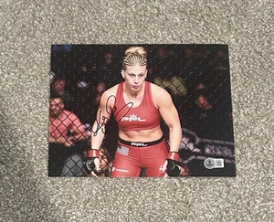 KAYLA HARRISON signed Autogramm 8x10 Foto USA OLYMPIADE JUDO UFC BAS BECKETT B - Bild 1 von 1