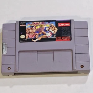 Street Fighter II Turbo (Super Nintendo SNES, 1993) - Picture 1 of 2