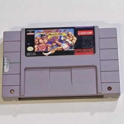 Street Fighter II Turbo (Super Nintendo SNES, 1993) - Image 1 of 2