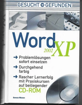 Gesucht/Gefunden Word XP 2002 Lehrbuch Mit CD- ROM NEU UNGEÖFFNET - Bild 1 von 2