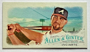 Ender Inciarte 2016 Topps Allen Ginter Brooklyn Mini #'d/25 Atlanta Braves #33 - Foto 1 di 3