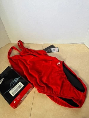 Traje de baño Speedo Solid Super Pro LT “TEAM RED” de una pieza talla 10/36 nuevo con etiquetas. Foto 1 de 2