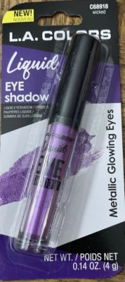 LA Colors C68918 Metallic Liquid Eye Shadow "Wicked"-Brand New-SHIPS N 24 HOURS - Image 1 of 4