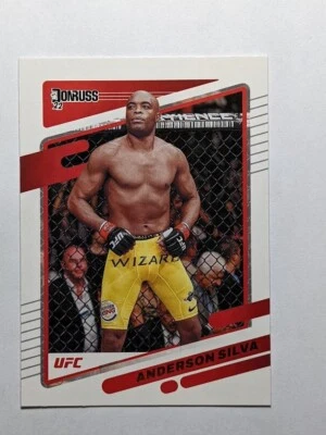 2022 Donruss UFC Debut - Anderson Silva - #71 - Image 1 of 2