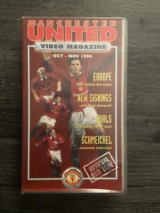 Manchester United on Video - Volume 4 Number 1 - PAL VHS Video Tape - Picture 1 of 3