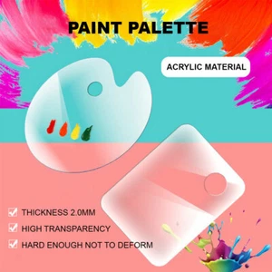 Art Artist Paint Pallet Painting Tray Palettes Mixing Color Palette Drawing Au - Picture 1 of 15
