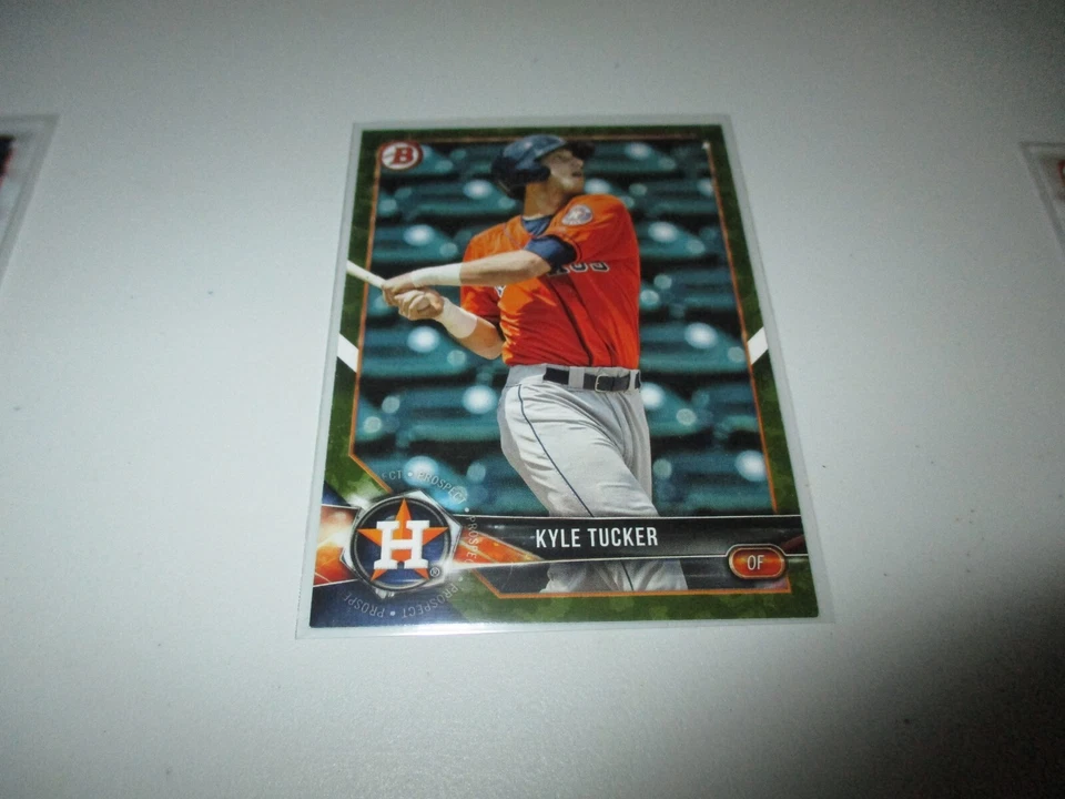 Kyle Tucker 2018 Bowman Prospects Camo #BP55 - Image 1 of 1