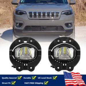 Luz antiniebla LED para parachoques delantero izquierda y derecha para Jeep Cherokee 2019-2022 - Imagen 1 de 20