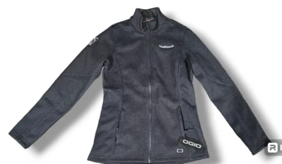 OGIO Womens SMALL Grit Fleece Jacket OG727 Full Zip DOC Listed NYSE Healthpeak - Image 1 of 4