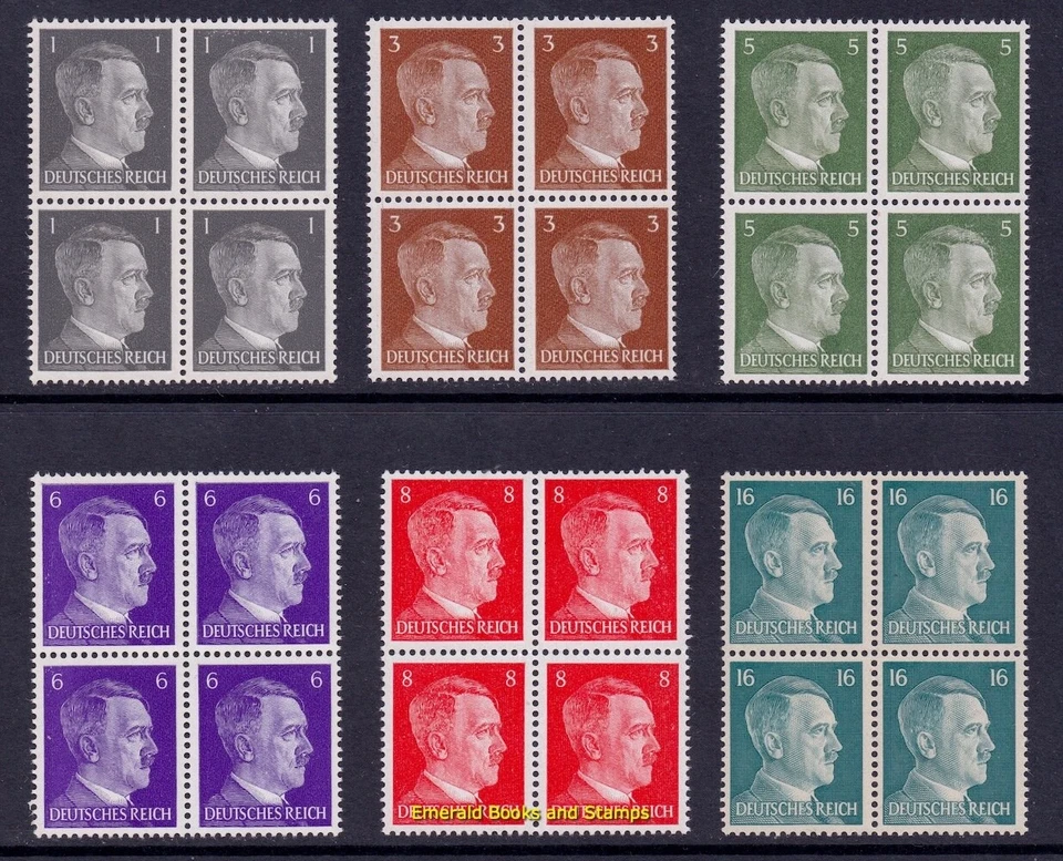 EBS Alemania 1941 - Definitivos - 6 x BLOQUES DE 4 - MNH** Foto 1 de 1