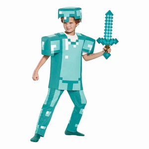 Boys' Minecraft Armor Deluxe Costume - Picture 1 of 4