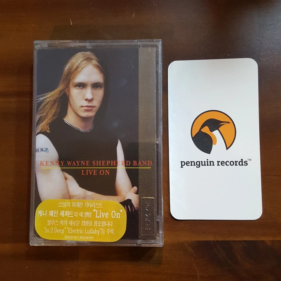 KENNY WHANE SHEPHERD BAND - LIVE ON CASSETTE TAPE KOREA EDITION BRAND NEW SEALED - Image 1 of 3