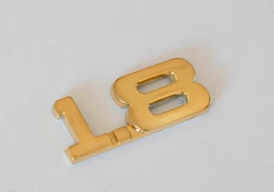 Insignia/emblema de coche de lujo enchapado en oro de 24 K de 1,8 - Imagen 1 de 1