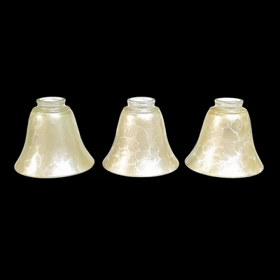 Set of 3 Pendant Shades 5.5" Tall 2" Top Opening - Image 1 of 4