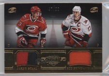 2013 Panini Dominion Time Warp /50 Jared Staal Rod Brind'Amour Rookie Patch RC