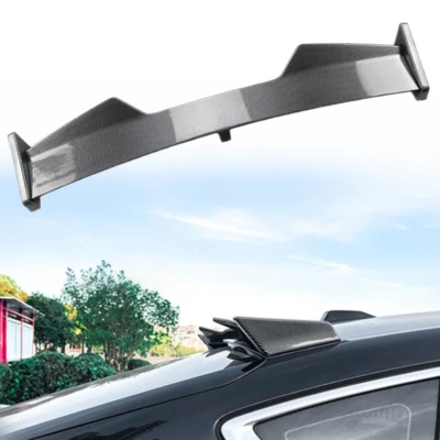 Alerón de techo ventana trasera aspecto carbono para BMW X6 G06 M Sport 19-2024 2025 Foto 1 de 4